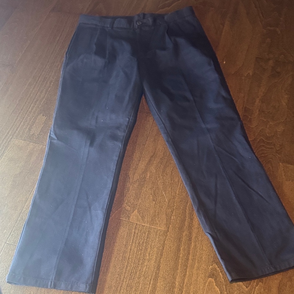 Izod Boys Navy Dress Pants- Size 18 Husky